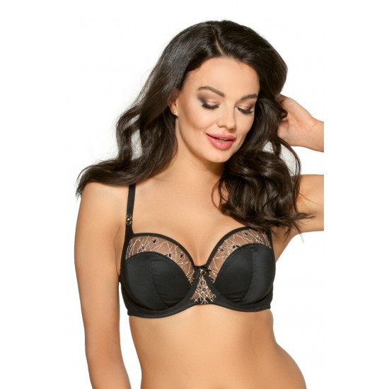 Макси сутиен с меки чашки в черен цвят AV 2022 Макси сутиен с меки чашки в черен цвят AV 2022