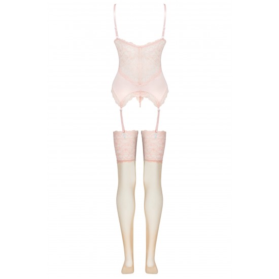 Дамски комплект от три части в цвят пудра Persinne Дамски комплект от три части в цвят пудра Persinne