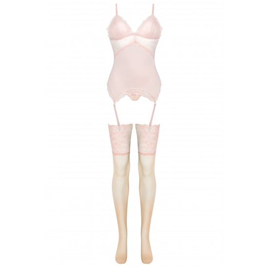 Дамски комплект от три части в цвят пудра Persinne Дамски комплект от три части в цвят пудра Persinne