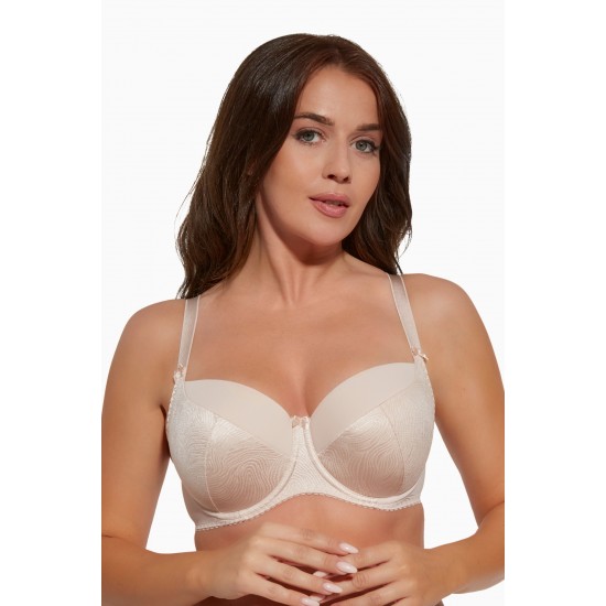 Подплатен сутиен в цвят перла Kate 281