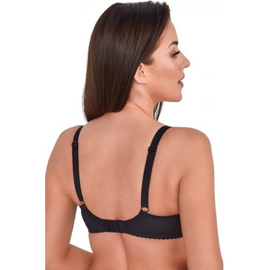 Секси подплатен сутиен в черен цвят Zoe 1205 Секси подплатен сутиен в черен цвят Zoe 1205