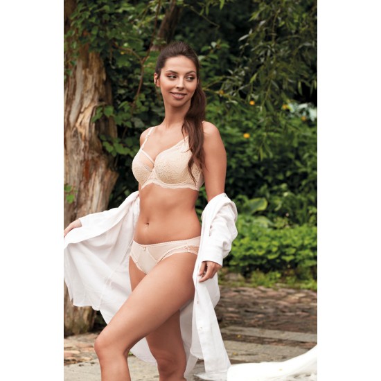 Сутиен с полуподплатени чашки в бежов цвят VERONIKA 2 931