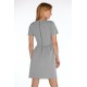 Елегантна къса рокля в сиво Marelna