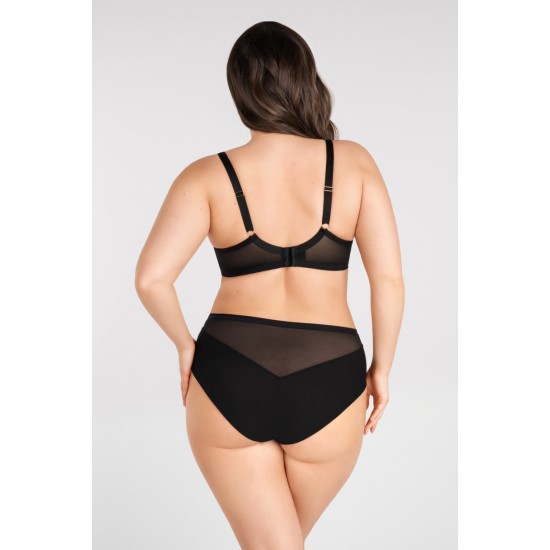 Секси сутиен в черен цвят K824 BIG JUST BLACK Секси сутиен в черен цвят K824 BIG JUST BLACK