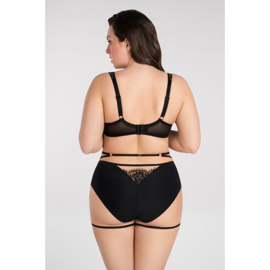Секси сутиен в черен цвят K824 BIG JUST BLACK Секси сутиен в черен цвят K824 BIG JUST BLACK