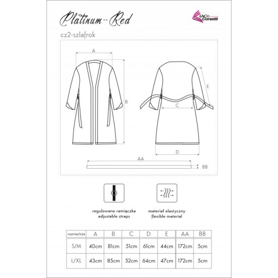 Секси комплект от три части в сиво Platinum-Red