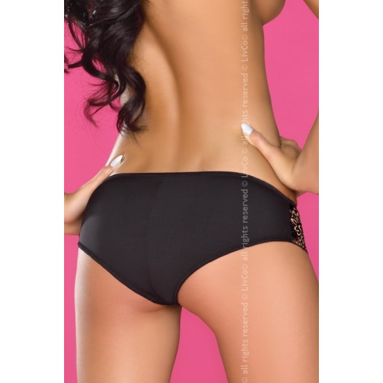 Секси бикини с дантела в черно Zisel