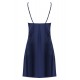 Нежна нощница с тънки презрамки в тъмносиньо Mirdama Нежна нощница с тънки презрамки в тъмносиньо Mirdama