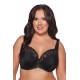 Полуподплатен сутиен в черен цвят 2105