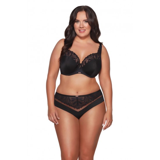 Полуподплатен сутиен в черен цвят 2105