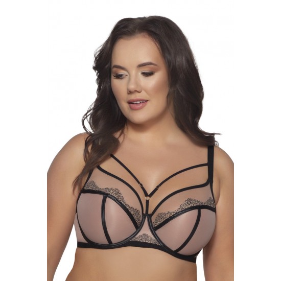 Ситиен с меки чашки в бежов цвят 2092 