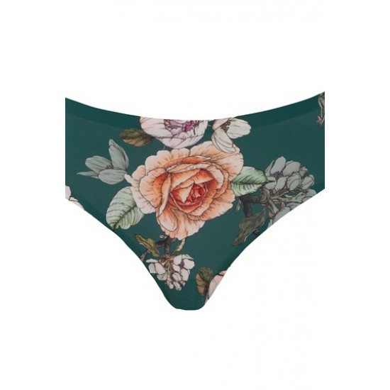 Безшевни бикини с цветен принт в зелено Tea Rose Безшевни бикини с цветен принт в зелено Tea Rose