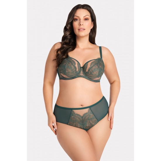 Чувствен сутиен със зелена дантела Melisa K870 Чувствен сутиен със зелена дантела Melisa K870