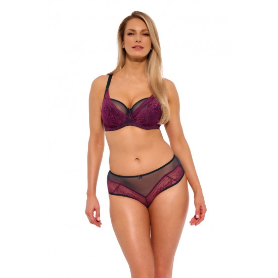 Луксозен полуподплатен сутиен в лилаво 1257 Луксозен полуподплатен сутиен в лилаво 1257