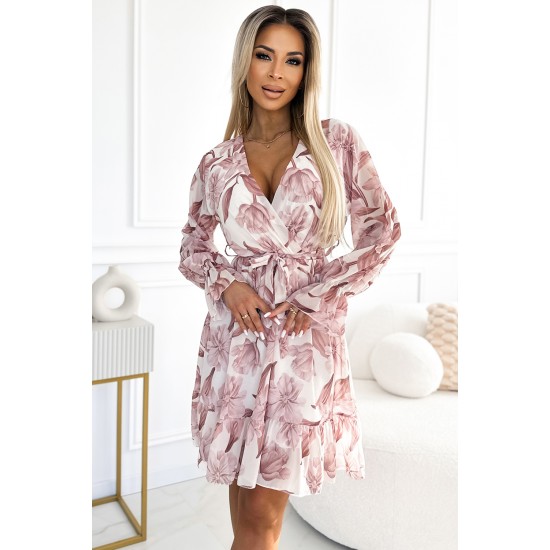 Нежна рокля на цветя 514-1