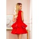 Елагантна рокля в червен цвят 321-1 Елагантна рокля в червен цвят 321-1