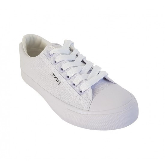 Дамски класически кецове - бяло  | Alba.bg