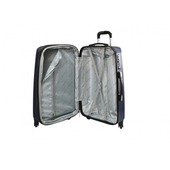 Комплект от 3 куфара ABS - Син | Alba.bg Комплект от 3 куфара ABS - Син | Alba.bg