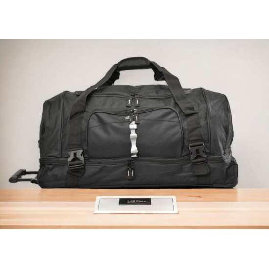 Гоялм сак с колела и теглич Black  | Alba.bg