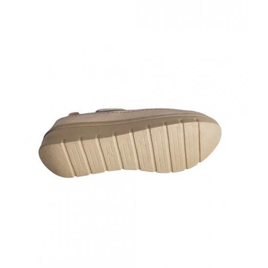 Дамски ежедневни обувки в бежово SL011  | Alba.bg