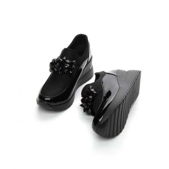 Дамски спортни обувки в черен SL026  | Alba.bg