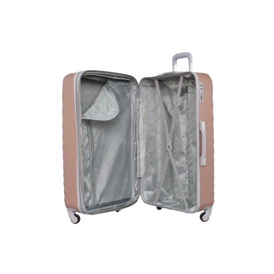Комплект от 4 куфара ABS - Пепел от рози | Alba.bg Комплект от 4 куфара ABS - Пепел от рози | Alba.bg