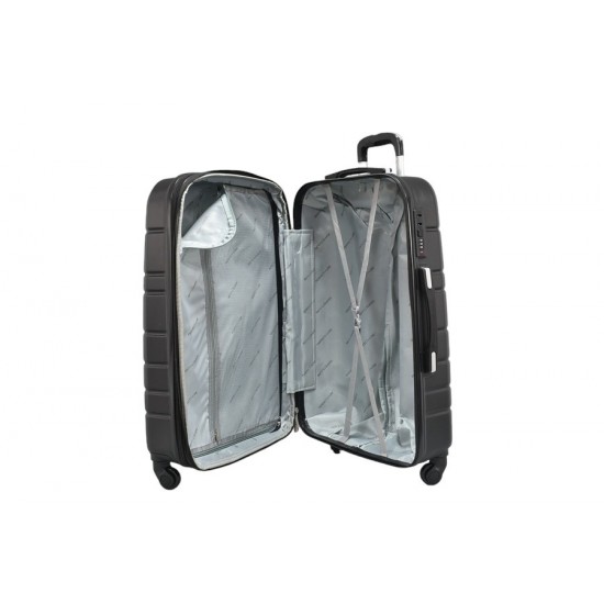 Комплект от 3 куфара ABS - Черен | Alba.bg Комплект от 3 куфара ABS - Черен | Alba.bg