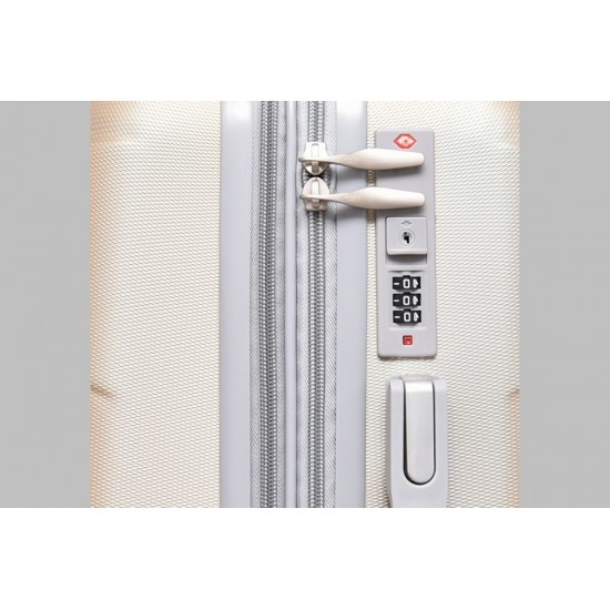 Комплект от 4 куфара ABS - Шампанско | Alba.bg Комплект от 4 куфара ABS - Шампанско | Alba.bg