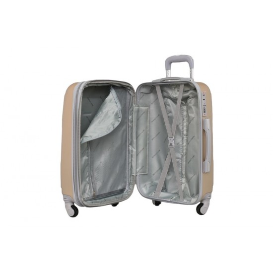 Комплект от 4 куфара ABS - Шампанско | Alba.bg Комплект от 4 куфара ABS - Шампанско | Alba.bg