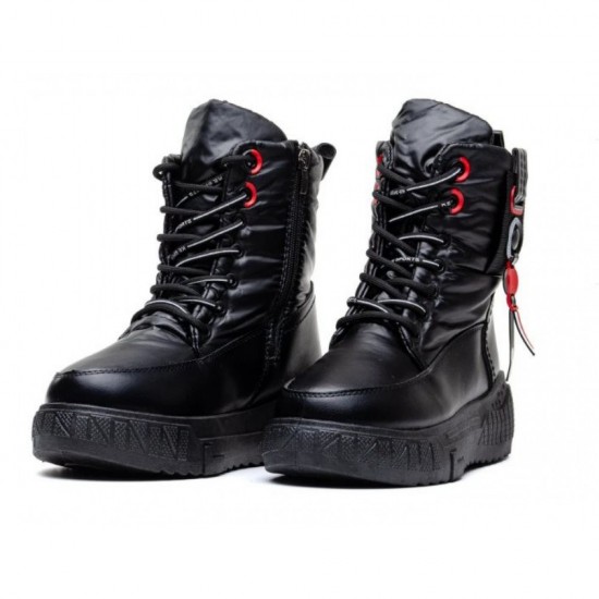 Дамски апрески в черен цвят BN444  | Alba.bg