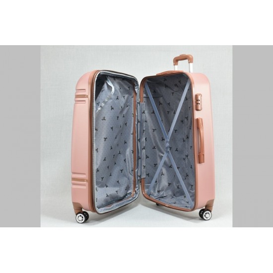 Комплект от 3 куфара. Цвят: розов | Alba.bg Комплект от 3 куфара. Цвят: розов | Alba.bg