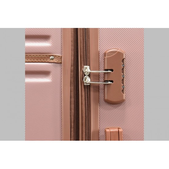 Комплект от 3 куфара. Цвят: розов | Alba.bg Комплект от 3 куфара. Цвят: розов | Alba.bg