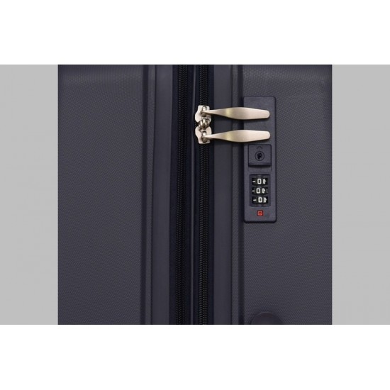 Комплект 2 броя куфари - Полипропилен в тъмносив цвят | Alba.bg Комплект 2 броя куфари - Полипропилен в тъмносив цвят | Alba.bg