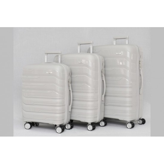 Пътнически куфари 3 броя комплект различни цветове 232P  | Alba.bg