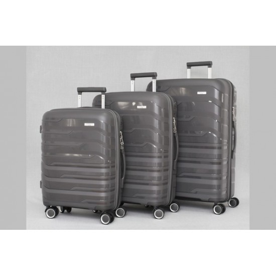 Пътнически куфари 3 броя комплект различни цветове 232P  | Alba.bg