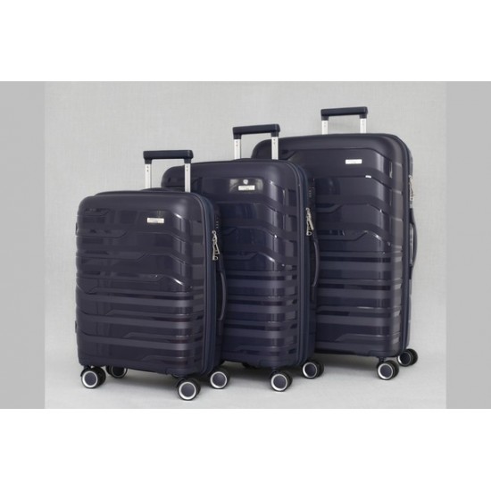 Пътнически куфари 3 броя комплект различни цветове 232P  | Alba.bg