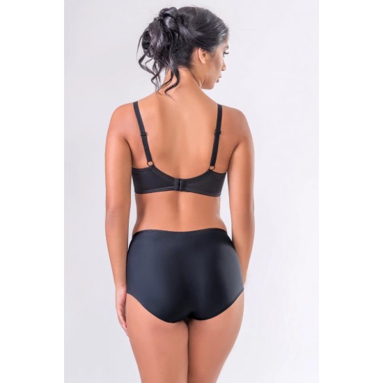 Класически черен сутиен за среден и голям бюст с дантела OB001 | Alba.bg Класически черен сутиен за среден и голям бюст с дантела OB001 | Alba.bg