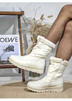 Дамски апрески в бежов цвят LK012