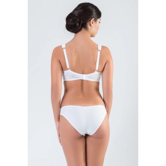 Елегантен Soft сутиен с меки чашки без банели в бял цвят SS002 | Alba.bg Елегантен Soft сутиен с меки чашки без банели в бял цвят SS002 | Alba.bg