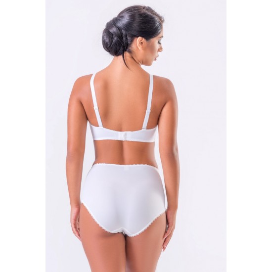 Елегантен повдигащ сутиен с дантела в бял цвят PP008 | Alba.bg Елегантен повдигащ сутиен с дантела в бял цвят PP008 | Alba.bg