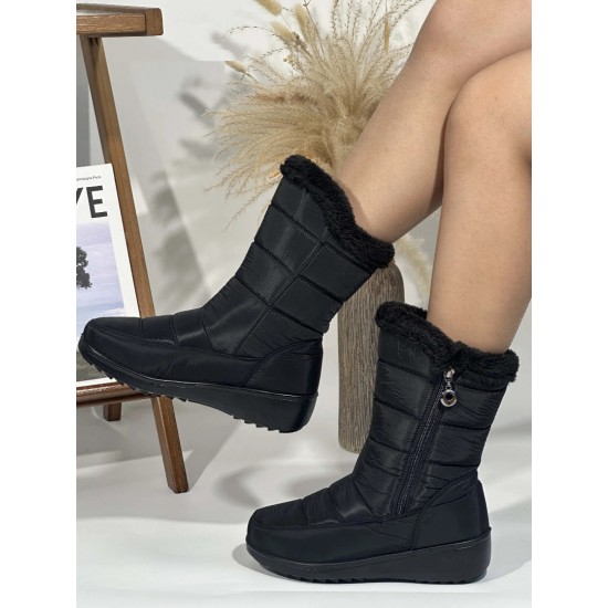 Дамски апрески в черен цвят LK002  | Alba.bg