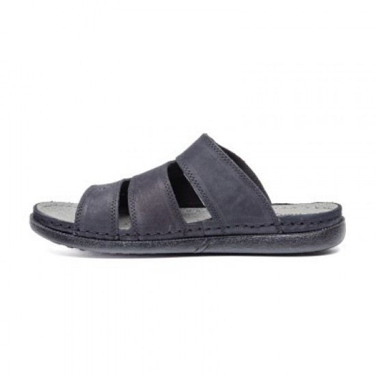 Мъжки отворени чехли в черен цвят W890  | Alba.bg