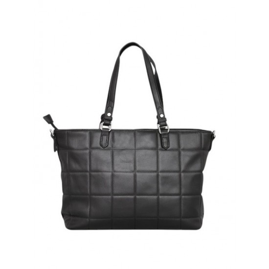 Дамска чанта от еко кожа в черен цвят - среден размер | Alba.bg Дамска чанта от еко кожа в черен цвят - среден размер | Alba.bg