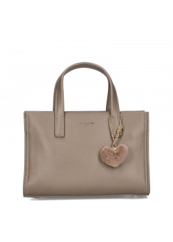 Дамска чантичка David Jones в сив цвят WB003