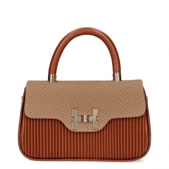 Дамска чантичка Gallantry Paris в кафяв цвят WB008  | Alba.bg