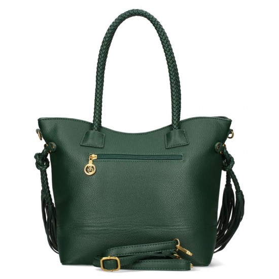 Дамска чанта ENRICO COVERI в маслено зелен цвят WB001 | Alba.bg Дамска чанта ENRICO COVERI в маслено зелен цвят WB001 | Alba.bg