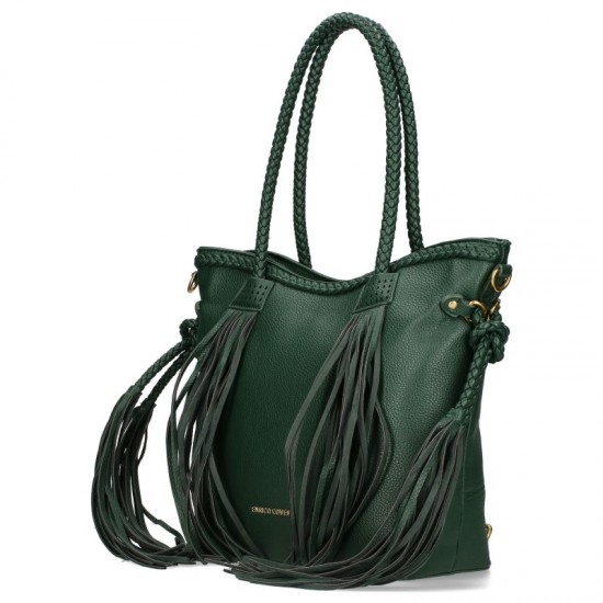 Дамска чанта ENRICO COVERI в маслено зелен цвят WB001 | Alba.bg Дамска чанта ENRICO COVERI в маслено зелен цвят WB001 | Alba.bg