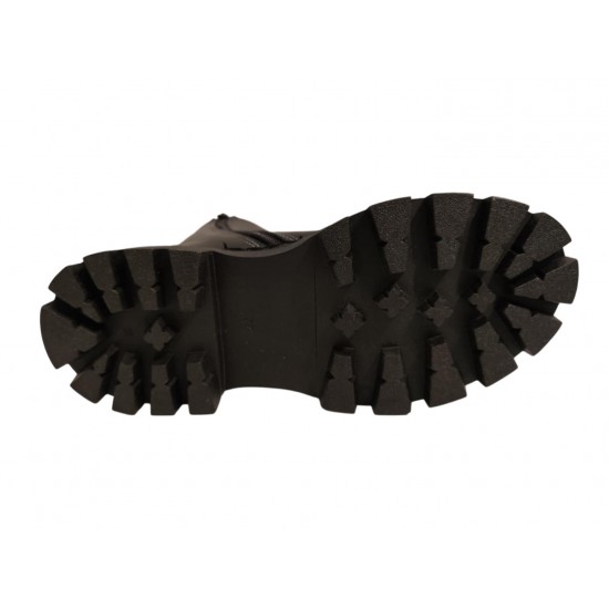 Български дамски кубинки от естествена кожа TG332  | Alba.bg