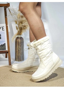 Дамски апрески в бежов цвят LK012