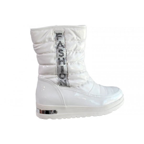 Дамски апрески в бял цвят BN422 | Alba.bg Дамски апрески в бял цвят BN422 | Alba.bg